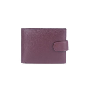 การออกแบบใหม่สามพับผู้ชายหนังแท้กระเป๋าสตางค์ทำในตุรกี - Product Image 1