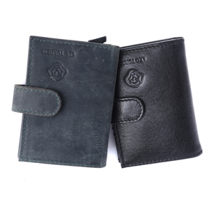 Best Selling Luxury Men's Genuine Leather RFID Blocking Wallet with <b>ID</b> Window and Credit Card <b>Holder</b> Available For Sale - Product Image 2