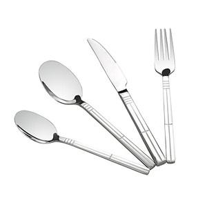 Ensemble de couverts en métal design fait à la main maison hôtel restaurant vaisselle traiteur service couverts ensembles de couverts - Product Image 6