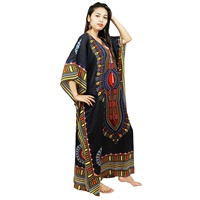 Robes caftan pour femmes, robes maxi grande taille, robe longue de plage, couvre-vêtement