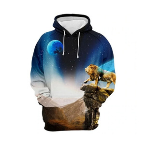 Sudadera con Capucha Personalizada OEM, Sudadera Gruesa para Hombre, 52% Algodón, 48% Poliéster, Sudadera Extra Grande 2026 - Product Image 5