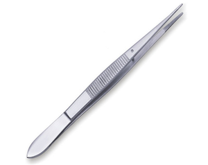 Fórceps de disección Fórceps de tejido quirúrgico de acero inoxidable Instrumentos de laboratorio médico - Product Image 1