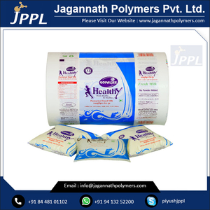 อินเดียผลิตที่มีคุณภาพดีเครื่องดื่มเหลวนมบรรจุภัณฑ์ฟิล์มม้วนอุปทานจำนวนมากที่ขายส่ง - Product Image 6
