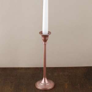 Bougeoir en métal rose doré nouveau style personnalisé en gros meilleure qualité faite à la main pour les occasions de Noël - Product Image 1