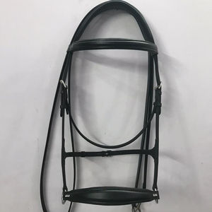 Brida para caballo sin bocado de primera calidad con acolchado suave y opciones personalizables, adecuada para todos los tamaños de caballos. - Product Image 1