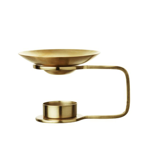 Porte-encens religieux en laiton, modèle Chaman Inde 40876 - Product Image 1