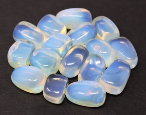 Cristales Feng Shui tallados en piedra caída de opalita pulida al por mayor para limpieza de energía espacio espiritual decoración mascota - Product Image 1