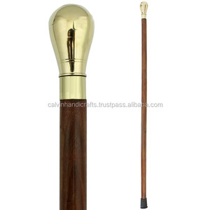 Canne de marche nautique avec poignée en laiton massif et télescope, cadeau marin pour les activités de plein air - Randonnée CHWKS35074 - Product Image 6