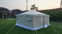 Tente en toile de luxe koweïtienne de qualité supérieure, taille personnalisée, tente de camping en plein air, tente imperméable, secours en cas de catastrophe, camp de réfugiés