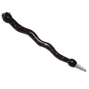 Compre varitas de madera curativas con forma de serpiente, productos curativos de piedra Feng Shui - Product Image 1