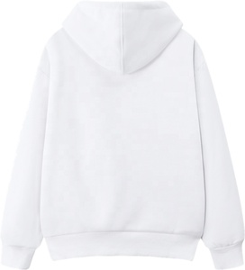 Sweat à capuche blanc taille normale pour femmes, pull à manches, blouse, meilleures ventes, 2022 - Product Image 2