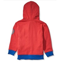 Sweat-shirts à capuche personnalisés de haute qualité pour bébés filles et enfants, imprimés de dessins animés, 100% coton molletonné, vêtements écologiques teints