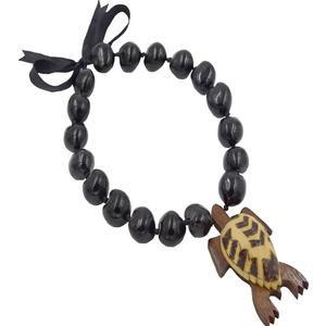 ハワイアン ククイナッツ ネックレス、様々な形の木製ペンダント付き、ネックレスギフトアクセサリー、ユニセックス向けジュエリーネックレス - Product Image 2