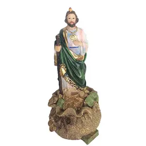 Figurita de resina saint Jude, artesanía religiosa personalizada