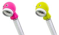 PR-KIDS Pure Rain Pommeau de Douche Haute Pression Économiseur d'Eau Anti-Bactérien à Ions Négatifs pour Enfants, Accessoire de Robinet de Salle de Bain Motif Animal