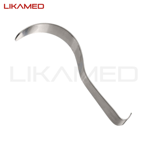 LIKAMED Écarteur abdominal Deaver en acier inoxydable 30CM et 33CM de long Écarteurs Deaver à manche solide - Product Image 2