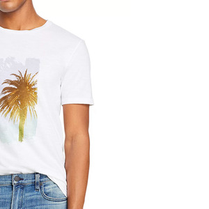Custom Made Digital print Design Men/boys Wear white T.Shirt For Men Summer Collection pure brand quality soft fabric - Product Image 2