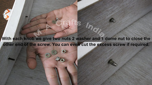 Gabinete de resina redondo moderno de primera calidad/pomos de puerta manija de muebles de piedra y caja de perilla para cocina gimnasio y armario tiradores de cajón/manija - Product Image 6