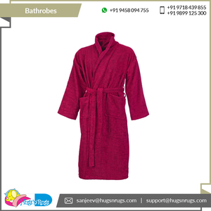 Collection 2025, peignoirs pour adultes de luxe, taille personnalisée, qualité supérieure, 100% coton, en provenance d'Inde - Product Image 6