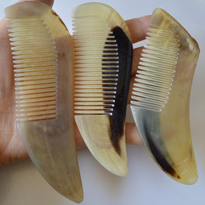 100% Natural Buffalo Horn <b>Comb</b> HUONG DANG DS 314 for Personal & Home Use Common Lice <b>Comb</b> with Polished Surface Durable - Product Image 5