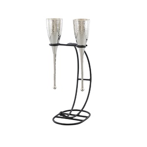 Verres à vin à flûte en cuivre de qualité supérieure faits à la main Design classique Utilisation pour la maison et le bar personnalisée avec logo personnalisé pour le champagne - Product Image 5