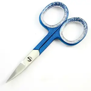 Best Stork Embroidery scissors High Quality Stainless Steel Blue Color Vintage Style Sewing Mini Scissors