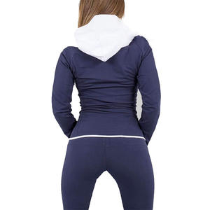 Ensembles de survêtements/jogging élégants pour femmes avec cordon de serrage, en coton respirant/polaire épais, pour l'hiver, grandes tailles, maternité, en solde - Product Image 2