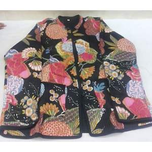 เสื้อแจ็กเก็ตผ้าฝ้ายเคลือบบุผ้าแคนธาเย็บด้วยมือชุดราตรีชุดกิโมโนสำหรับผู้หญิงสไตล์ฤดูหนาว - Product Image 2