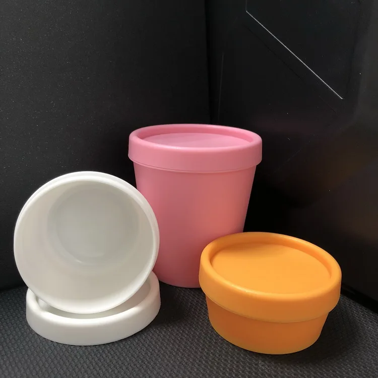 stock 8oz cosmetic jars cosmetic plastic jars with lids