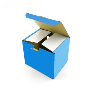 Boîtes de fenêtre kraft personnalisées carton ondulé matériaux recyclés mat stratification gaufrage pour fixations Kit de vis boulons stockage - Product Image 4