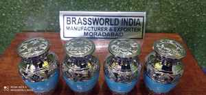 โกศใส่ศพทองเหลืองสำหรับขี้เถ้าของมนุษย์โดย brassworld อินเดีย - Product Image 2