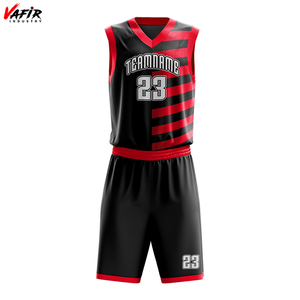 2023 Offre Spéciale respirant grande taille vêtements de basket-ball costume uniforme de sport pour les équipes pas cher sublimé basket-ball porte - Product Image 5