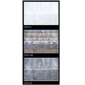 El mejor azulejo de pared de salón de porcelana blanca para interiores de pared de cerámica al por mayor 300x450mm - Product Image 5