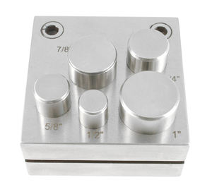 Ensemble de coupe à disque rond 5 pièces ensemble de coupe à disque outils de fabrication de collier - Product Image 1