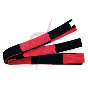 Custom Jiu Jitsu Gi Artes Marciales Uniforme Instructores Dan Block Belt-Rojo Negro - Product Image 5