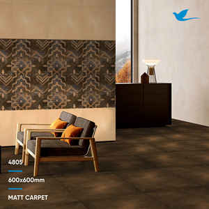 Colección marrón, azulejos de porcelana de superficie mate de alta calidad, azulejos esmaltados para suelo, 600X600MM para uso en proyectos del exportador líder - Product Image 4