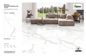 Crema Marfil Polished Porcelain Floor <b>Tiles</b> 600x1200 Solid Classic Modern Design Antibacterial Firebrick for Hotel Interior - Product Image 2