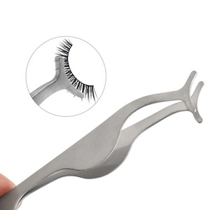 Applicateur de cils personnalisé avec logo et couleur, en acier inoxydable, étiquette privée, pince à épiler, applicateur de cils, vente en gros - Product Image 5