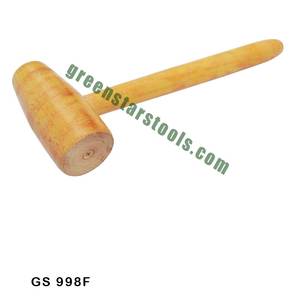 Martillo de herramientas de joyería de mazo de madera GS 998F para trabajo de joyería - Product Image 1