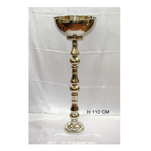 Luxury Fancy Hot <b>Sale</b> Antique Flower Vase Aluminum/Brass Nickel Plated Gold Plated Shining Polish Modern <b>Home</b> Wedding Decorative - Product Image 5