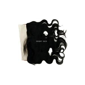 Venta al por mayor 100% Pure Unprocessed Indian Virgin Human Hair 12 pulgadas Deep Wave Bundle HD Lace Toupee Remy Hair Grade Bangladesh - Product Image 6