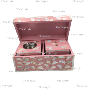 Wooden And <b>Mother</b> Of Pearl Work Incense Burner Finest Quality Mubkhar Oud Burner For Wedding Events Usage - Product Image 4