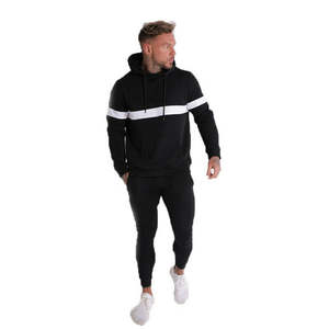 Chándal de marca en blanco para hombre, ropa deportiva personalizada para correr, entrenamiento, trotar, ropa de gimnasio, chándales populares - Product Image 1