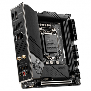 Scheda Madre Gaming Usata MSI MEG Z490I UNIFY ITX con Chipset Z490, Socket Intel LGA1200, Supporto Processori Intel Core I9 di 10a Generazione - Product Image 4