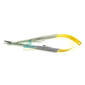 ที่ใส่เข็ม Castroviejo,5.5นิ้ว (14ซม.),ปลายโค้ง W/TC แทรก - Product Image 1