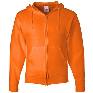 Sweat-shirt à capuche zippé pour homme, style hiver, 100% coton molletonné, manches longues, tissu doux, mode décontractée streetwear - Product Image 5