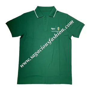 Chất Lượng Cao Màu Rắn Của Nam Giới Polo Áo Sơ Mi 100% Cotton 200 GSM Ngắn Tay Áo Polo Áo Sơ Mi Giá Rẻ Bangladesh Nhà Máy Sản Xuất