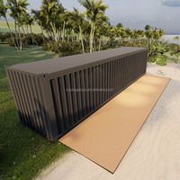 Maisons conteneurs extensibles de luxe de 40 pieds, maisons conteneurs d'expédition