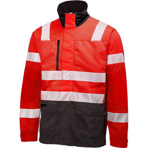 Hi Vis vestes réfléchissantes détachables Construction uniforme vestes de sécurité de sport complètes en coton vestes réfléchissantes pour hommes - Product Image 5