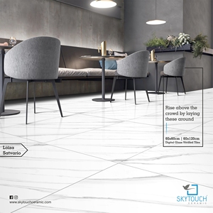 600X1200MM Đánh Bóng Giật Gân Trở Lại Phong Cách Hiện Đại Rắn Màu Skytouch Gốm Sứ Giá Thấp Gạch Gốm - Product Image 6